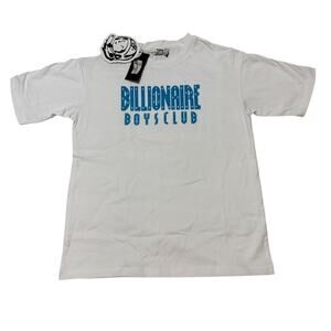 New Billionaire Boys Club Kids BB BILLIONAIRE SS Tee White Size 9/10